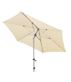 Doppler Sonnenschirm Expert Auto Tilt, Rund, Ca. Ø320 Cm -Freien Garten Geschäft 1676428 WE FS 002 Expert320Natur