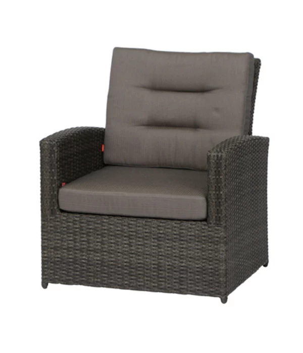 Siena Garden Lounge-Sessel Porto, Grau 4 Siena Garden Lounge-Sessel Porto, Grau – Bild 2