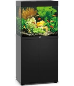 JUWEL® AQUARIUM Kombination Lido 120 LED Inkl. Starter-Set, Ca. B61/H131/T41 Cm -Freien Garten Geschäft 1907187 WE FS 001 Juwel120LidoSchwarz