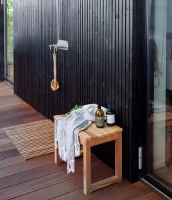 Cinas Gartenhocker Vega -Freien Garten Geschäft 2012045 WE MO 001 TeackhockerVega