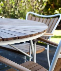 Cinas Gartentisch Ellen, Ca. Ø110/H74 Cm -Freien Garten Geschäft 2012250 WE DE 001 TischEllenD110Weiss