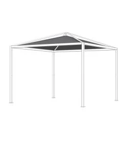 Siena Garden Schattenmanufaktur® Pergola Dachbezug Comuna, Ca. B300/T300