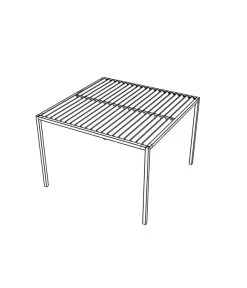 Siena Garden Schattenmanufaktur® Pergola Basis Vivera, Ca. B320/H220/T320 Cm -Freien Garten Geschäft 2050086 WE DE 001 ViveraPergolaBasis