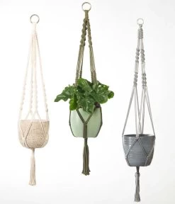 Dehner Makramee-Ampel -Freien Garten Geschäft 2061968 4409132 WE MO 002 AmpelMakramee