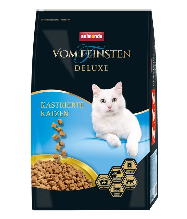 Animonda VOM FEINSTEN Trockenfutter Für Katzen Deluxe Kastriert, 10 Kg 3 Animonda VOM FEINSTEN Trockenfutter Für Katzen Deluxe Kastriert, 10 Kg