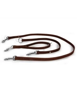 Das Lederband Universal-Hundeleine Style Boston Mocca