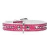 HUNTER® Hundehalsband Modern Art Luxus, Pink/weiss