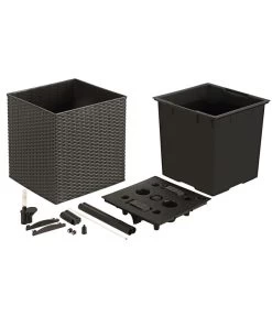 Dehner Kunststoff-Pflanztopf Dallas, Quadratisch, Ca. B35/H34/T35 Cm 10 Dehner Kunststoff-Pflanztopf Dallas, Quadratisch, Ca. B35/H34/T35 Cm -Freien Garten Geschäft 2460046 WE DE 002 DehnerKunststoffPflanztopfanthrazit36cmBlumentopf