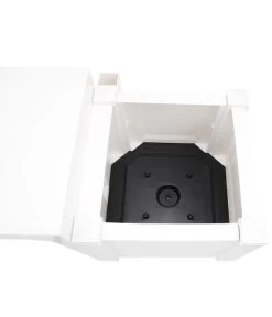 KHW Kunststoff-Gartenbank Berlin -Freien Garten Geschäft 2547339 WE FS 004 BankBerlinweiss