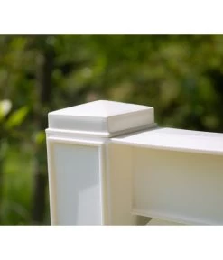 KHW Kunststoff-Gartenbank Kopenhagen -Freien Garten Geschäft 2547511 WE DE 001 BankKopenhagenweiss