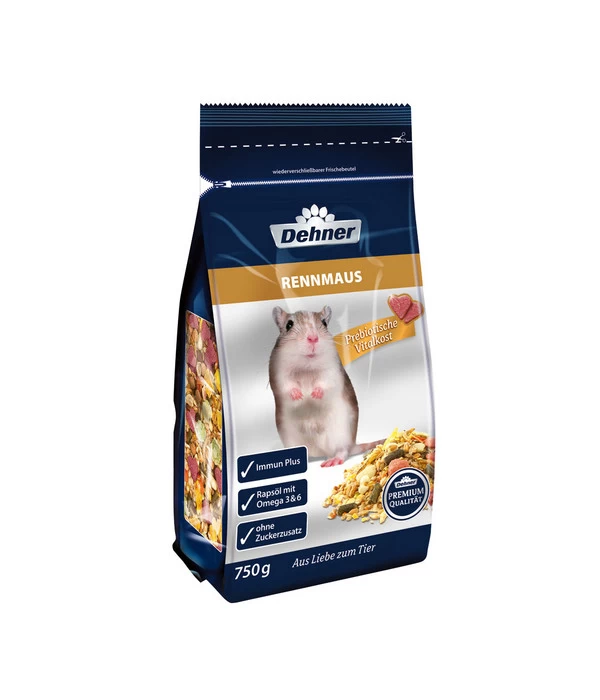 Dehner Premium Rennmausfutter, 750g 3 Dehner Premium Rennmausfutter, 750g