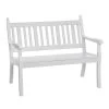 Blome Bank Hohenzollern, 2-Sitzer -Freien Garten Geschäft 316638 WE FS 001 KunststoffbankHohenzollernweiss