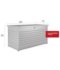 Biohort FreizeitBox 160HIGH, Ca. B160/H83/T79 Cm -Freien Garten Geschäft 3180643 WE DE 001 BiohortFreizeitbox160Highbronze