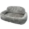 Silvio Design Hundesofa De Luxe Mit Kissen -Freien Garten Geschäft 3190154 WE FS 001 TiersofadeLuxemitKissengrau