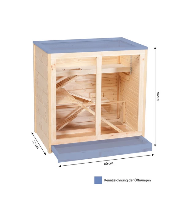 Silvio Design Nagerheim Arni, Ca. B80/H80/T53 Cm 5 Silvio Design Nagerheim Arni, Ca. B80/H80/T53 Cm – Bild 3