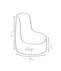 Outbag Outdoor-Sitzsack Slope Deluxe, Skin White -Freien Garten Geschäft 3207016 WE DE 002 SlopeDeluxeSkinWhite