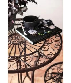 Metalltisch Antik, Ca. Ø61/H72 Cm -Freien Garten Geschäft 3214889 WE DE 001 TischAntik