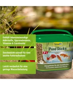 Tetra Pond Sticks, Fischfutter 9 Tetra Pond Sticks, Fischfutter -Freien Garten Geschäft 3711496 WE D 002 NEUTetraPondSticks7l