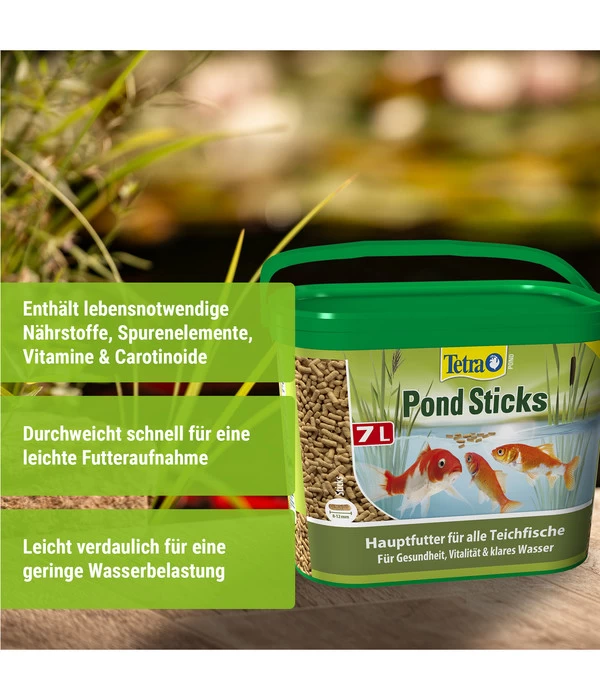 Tetra Pond Sticks, Fischfutter 6 Tetra Pond Sticks, Fischfutter – Bild 4