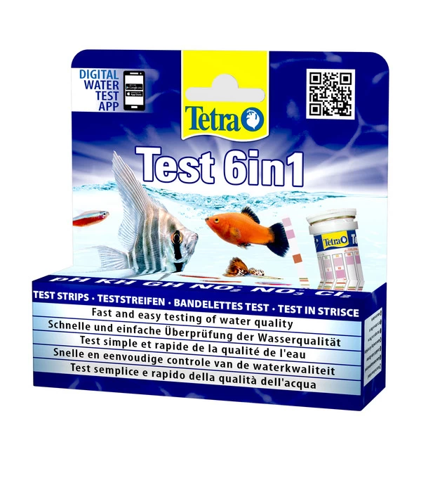 Tetra Wassertest Test 6in1 Teststreifen 3 Tetra Wassertest Test 6in1 Teststreifen