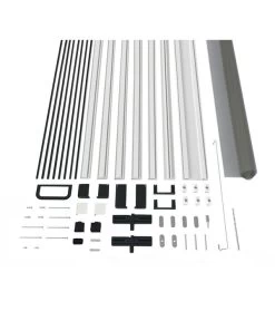 Hecht Fliegengitter Tür Master SlimPlus, Ca. B120/H240 Cm -Freien Garten Geschäft 4020012 WE DE 005 HechtBausatzTuerFliegengitterSlim120x240cmBraun