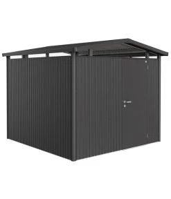 Biohort Metallgerätehaus Panorama® P4, Dunkelgrau