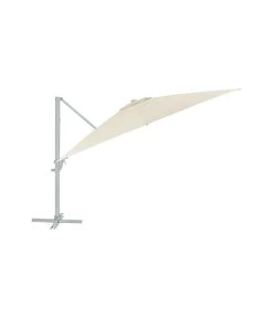 Dehner Ampelschirm Zypern, Quadratisch, Ca. B300/T300 Cm -Freien Garten Geschäft 4055109 WE FS 003 AmpelschirmZypernCremeNeu