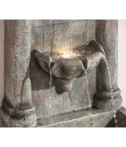 Dehner Polyresin-Wandbrunnen Faro, Ca. B49,5/H103,5/T38 Cm 19 Dehner Polyresin-Wandbrunnen Faro, Ca. B49,5/H103,5/T38 Cm -Freien Garten Geschäft 4072344 WE DE 003 DehnerPolyresinGartenbrunnenFaroNEU