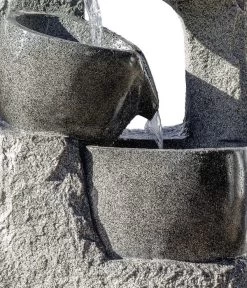 Dehner Polyresin-Gartenbrunnen Circ, Ca. H89 Cm -Freien Garten Geschäft 4079794 WE DE 002 DehnerPolyresinGartenbrunnenCircOutdoorbrunnen