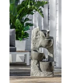 Dehner Polyresin-Gartenbrunnen Circ, Ca. H89 Cm -Freien Garten Geschäft 4079794 WE MO 001 DehnerPolyresinGartenbrunnenCircOutdoorbrunnen