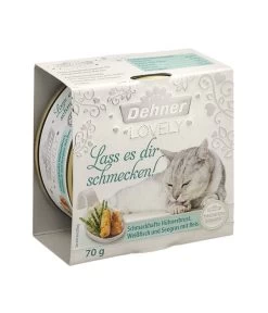 Dehner Premium Lovely Nassfutter Für Katzen Lass Es Dir Schmecken! -Freien Garten Geschäft 4096483 WE D 002 DehnerLovelyLassesdirschmecken70g