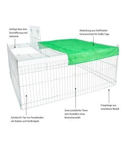 Dehner Freilaufgehege Björn -Freien Garten Geschäft 4097200 WE IG 003 DehnerFreilaufgehegeBjoernneu