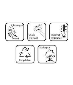 Farmet Kunststoff-Topf-Set Hydrus, Quadratisch, Anthrazit, 2-teilig -Freien Garten Geschäft 4110128 WE DE 005 HYDRUSQuadratischerPflanzkuebel29x29x40cmhochDUNKELANTHRAZIT