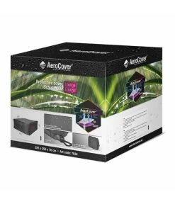 AeroCover Loungesethülle Quadratisch, 255x255x70 Cm -Freien Garten Geschäft 4124103 WE DE 001 AtmungsaktiveSchutzhuellefuerLoungeSets255x255x70cm