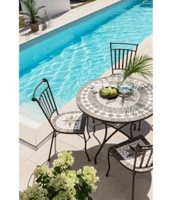 Dehner Mosaikstuhl Diana -Freien Garten Geschäft 4209771 4209813 WE MO 002 GruppeDiana