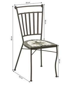 Dehner Mosaikstuhl Diana -Freien Garten Geschäft 4209813 4209771 WE BG 001 StuhlDiana