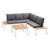 Dehner Aluminium-Lounge Malibu, 2-teilig -Freien Garten Geschäft 4209870 WE FS 001 LoungeMalibuNEU