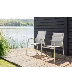 Dehner Stapelstuhl Nantes Elegance -Freien Garten Geschäft 4209938 WE MO 001 StuhlNantes 1