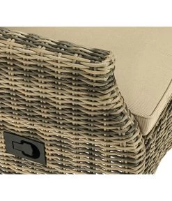 Dehner Geflechtsessel Siena, Braun Meliert -Freien Garten Geschäft 4209961 WE DE 001 GeflechtsesselSienaNeu