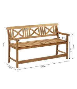 Dehner Gartenbank Malmoe -Freien Garten Geschäft 4223186 WE BG 001 DehnerParkbankMalmoe