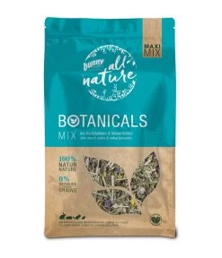 Bunny® NATURE All Nature Ergänzungsfutter BOTANICALS Maxi Mix Kerbel & Malve, 400 G
