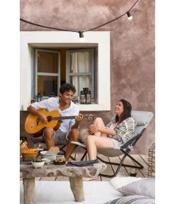 Lafuma Hocker Next, Be Comfort® -Freien Garten Geschäft 4287454 WE MO 001 LafumaLiegestuhlTransabedsilber