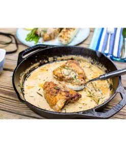 Lodge Gusseisenpfanne, Schwarz -Freien Garten Geschäft 4310421 WE MO 001 RumoBBQGusspfanne