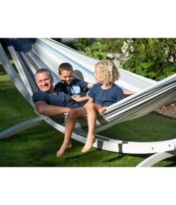 La Siesta Kingsize-Hängematte Brisa, 400 X 180 Cm 9 La Siesta Kingsize-Hängematte Brisa, 400 X 180 Cm -Freien Garten Geschäft 4314357 WE MO 001 LaSiestaHaengematteSeaSalt