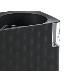 Dehner Kunststoff-Kasten Mona, Trio, Ca. B40/H14/T14 Cm -Freien Garten Geschäft 4320768 PR DE 003 TopfMonaTrioAnthrazitDehnerExpressHerzig