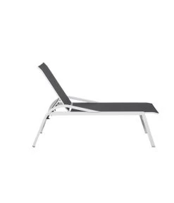 Siena Garden Rollliege Milos, Ca. B68/H118/T200 Cm -Freien Garten Geschäft 4330726 WE DE 004 Rollliegemilosweiss