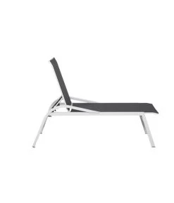 Siena Garden Rollliege Milos, Ca. B68/H118/T200 Cm -Freien Garten Geschäft 4330726 WE DE 005 Rollliegemilosweiss