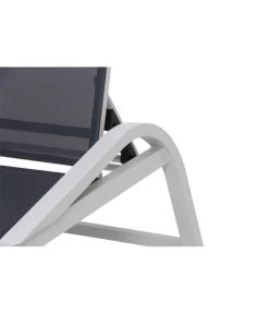 Siena Garden Rollliege Milos, Ca. B68/H118/T200 Cm -Freien Garten Geschäft 4330726 WE DE 007 Rollliegemilosweiss