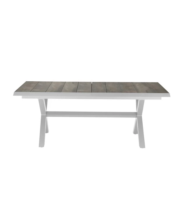 Siena Garden Ausziehtisch Sincro, Hellgrau, Ca. B200-260/H77/T100 Cm 4 Siena Garden Ausziehtisch Sincro, Hellgrau, Ca. B200-260/H77/T100 Cm – Bild 2