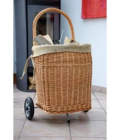 Dobar Kaminholzwagen, Ca. B45/H93/T43 Cm -Freien Garten Geschäft 4364444 WE MO 001 dobarKaminholzwagen